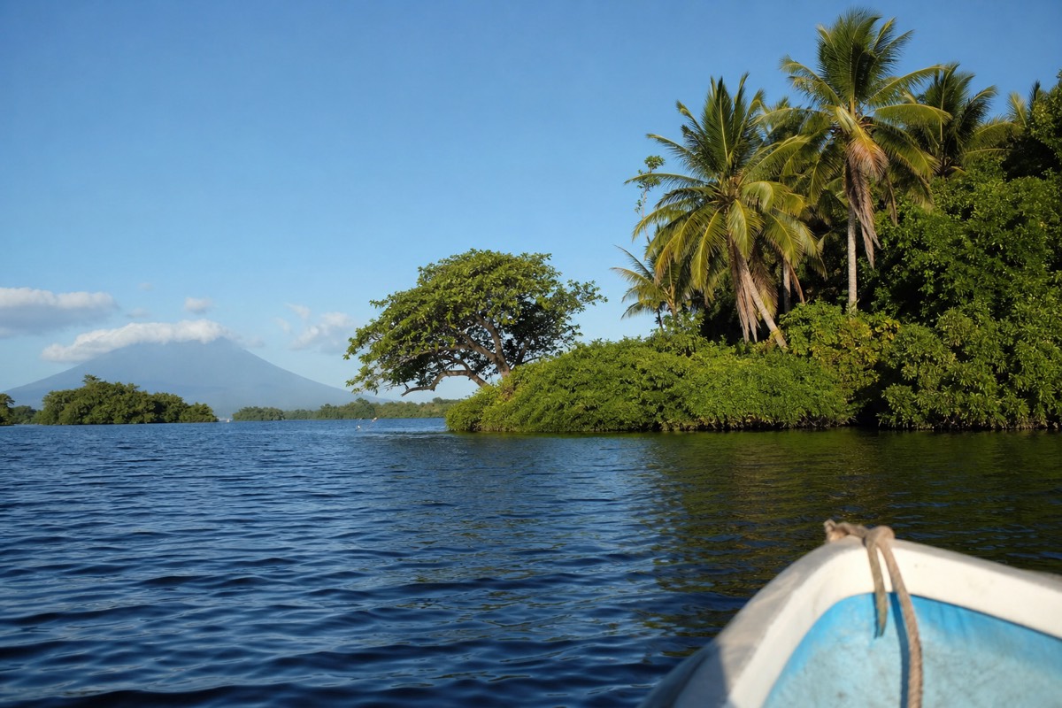 The Las Isletas islands on Lake Nicaragua
